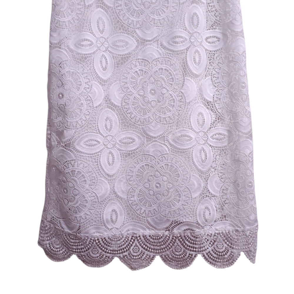 WAIMARI Manglar White Lace Maxi Dress S Resort Wear Bridal Shower Bachelorette - Picture 14 of 16